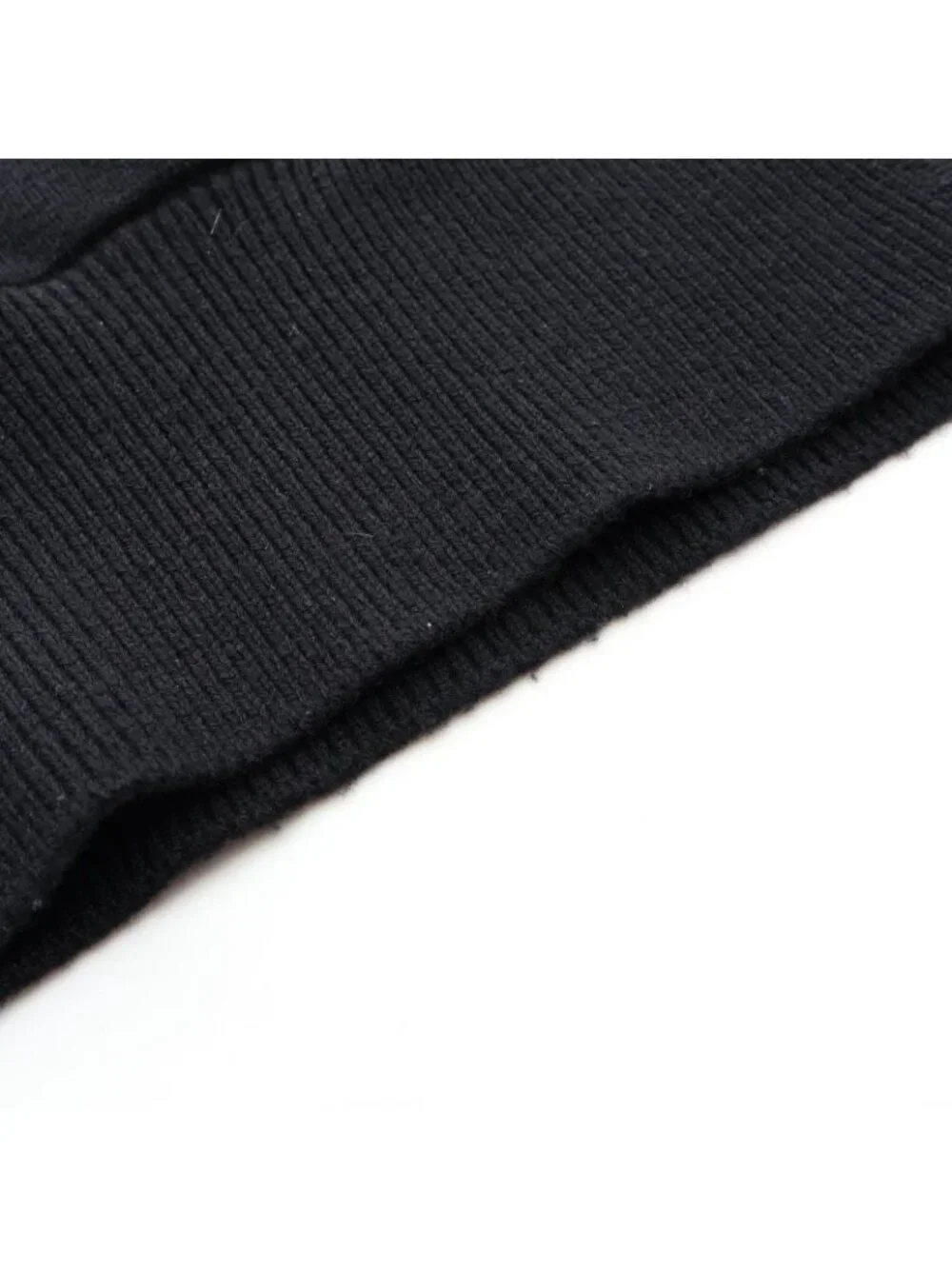 Chanel Cardigan CC Logo Button Patch Cashmere